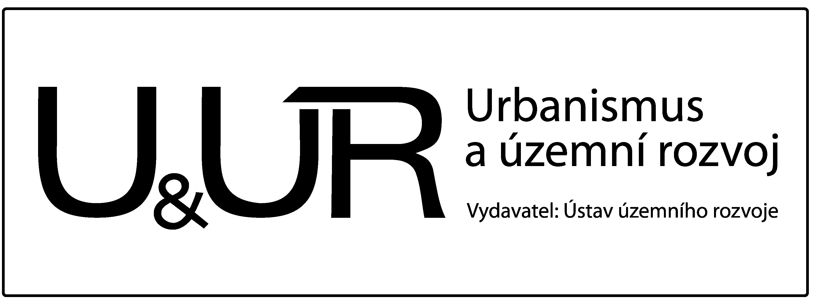 Časopis Urbanismus a územní rozvoj - logo